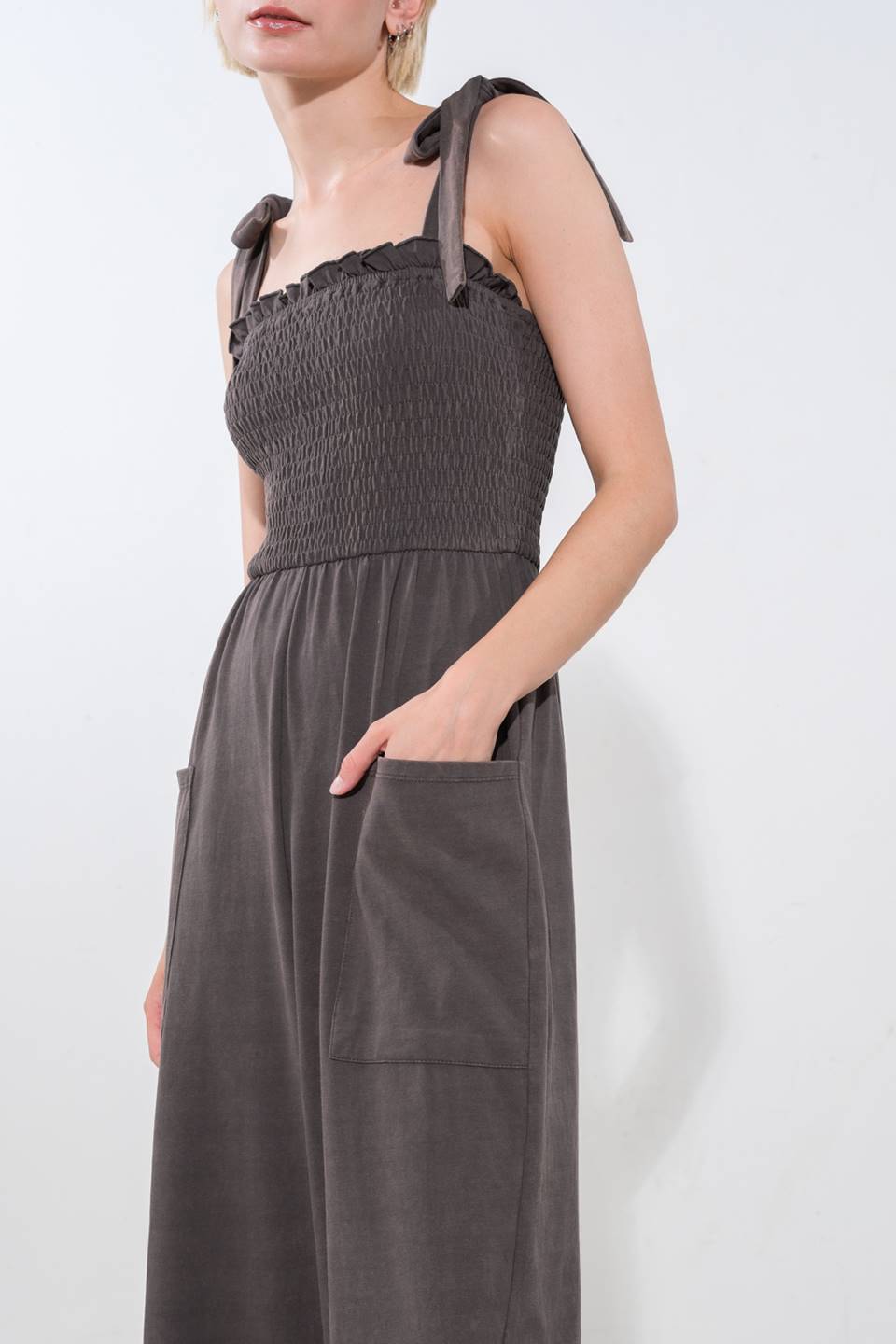 TRENDING MOMENT KNIT JUMPSUIT Flying Tomato